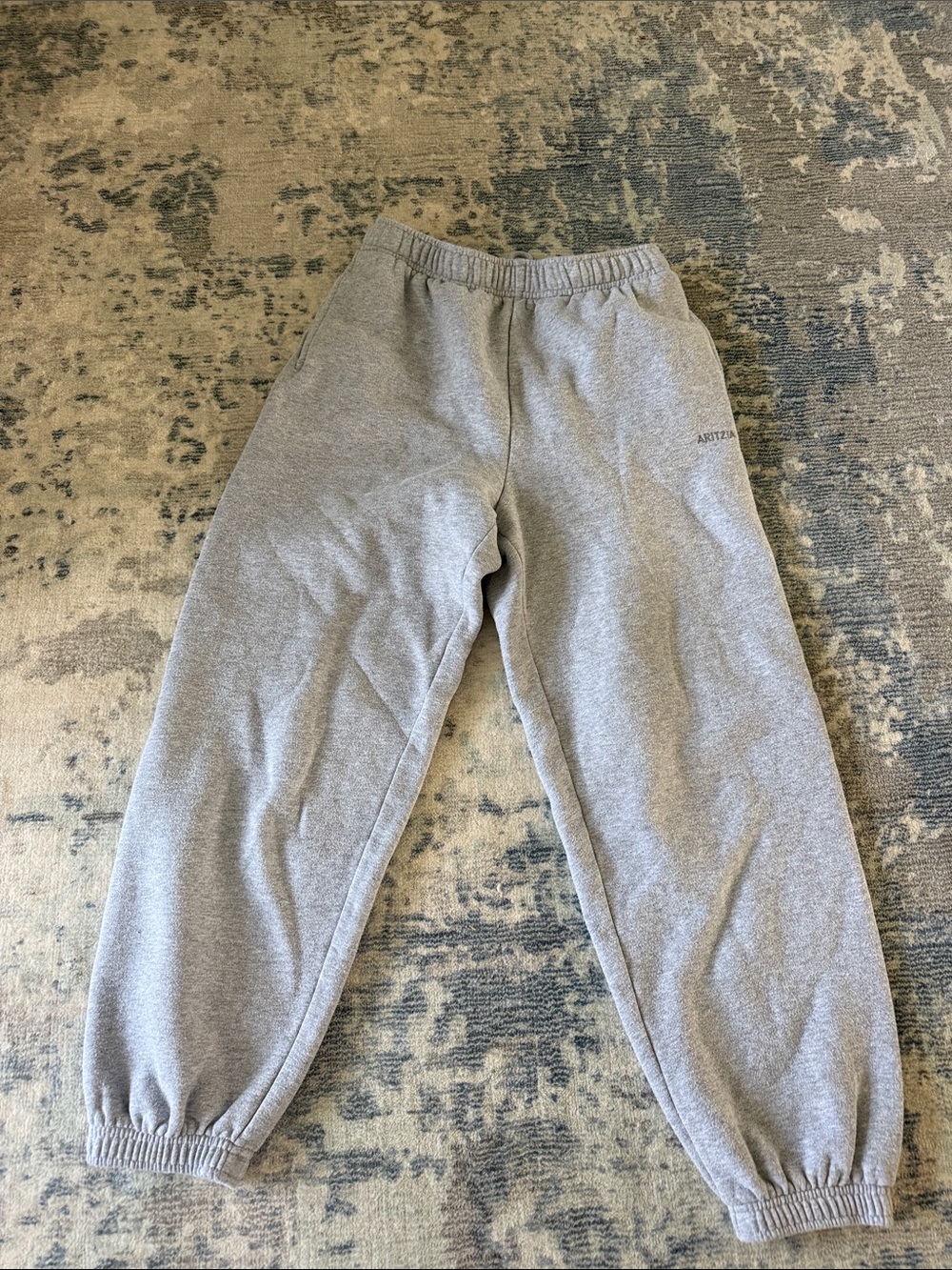 aritzia' Grey Fleece Sweatpants